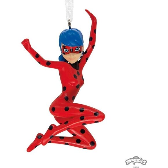 Hallmark Red Miraculous Ladybug Character Decorative Christmas Holiday‎ Ornament - Picture 6 of 6